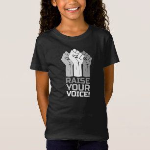 Ihre Stimme erheben 3 T-Shirt