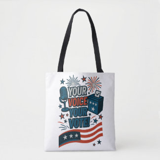 Ihre Stimme Ihre Wahl Patriotische Wahl Tasche