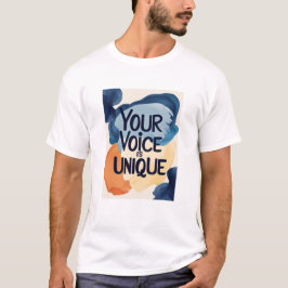Ihre Stimme ist die einzigartige Option 2 T-Shirt