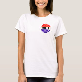 Ihre Stimme zählt Red White und Blue Patriotic T-Shirt