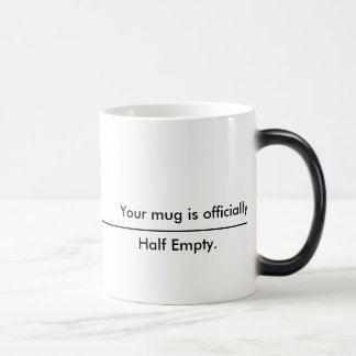 Ihre Tasse ist halb leer
