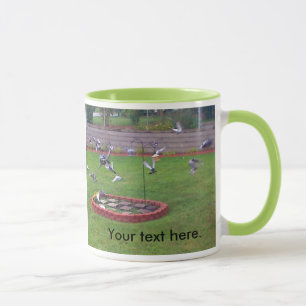 Ihre Tauben Flying Bird Garden Tasse