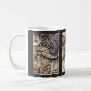 Ihre Text-/Color-Alice im Wunderland Rackham Art Kaffeetasse