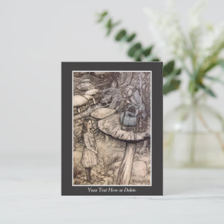 Ihre Text-/Farbabstimmung mit Raupe Rackham Art Postkarte