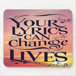 Ihre Texte können das Leben verändern Mousepad