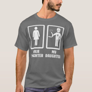 Ihre Tochter, meine elektrische Tochter, Proud Ele T-Shirt