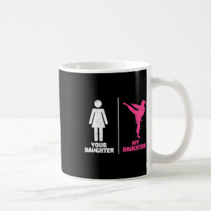 Ihre Tochter Meine Tochter Kampfsportliebhaber Pro Kaffeetasse