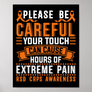 Ihre Touch kann extreme Schmerzprobleme verursache Poster