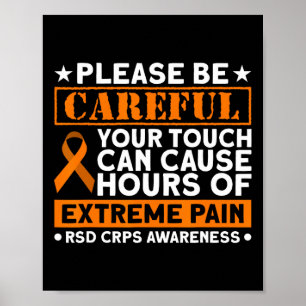 Ihre Touch kann zu extremen Schmerzen führen Rsd C Poster