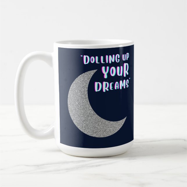 Ihre Träume wecken Kaffeetasse (Links)