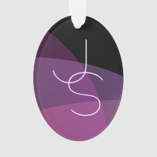 Ihre Überschneidungsinitiativen   Modern Lila und  Ornament