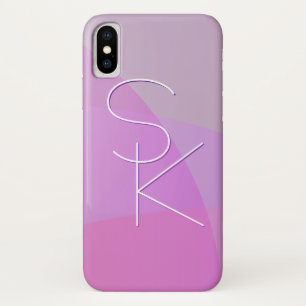 Ihre Überschneidungsinitiativen Moderne rosa Geo Case-Mate iPhone Hülle