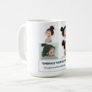 Ihre Unbeholfenheit ist Teil dessen, was Sie einzi Kaffeetasse
