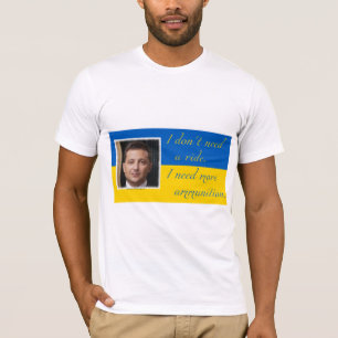 Ihre Unterstützung für die Ukraine und Freiheit  T-Shirt