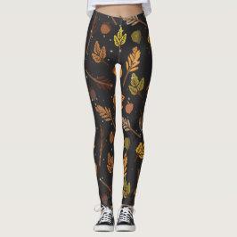 Ihre vier Jahreszeiten – Herbstmuster Leggings