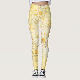 Ihre vier Jahreszeiten – Sommer-Muster Leggings