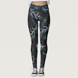 Ihre vier Jahreszeiten – Wintermuster Leggings