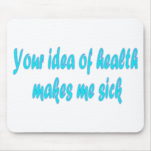 Ihre Vorstellung von Gesundheit Mousepad