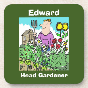 Ihre Wahl. Head Gardener Getränkeuntersetzer