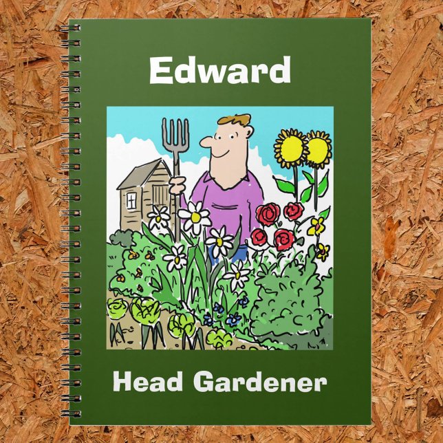 Ihre Wahl. Head Gardener Notizblock (Von Creator hochgeladen)