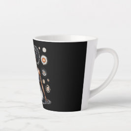 Ihre Weisheit selbst regiert Latte-Tasse Milchtasse
