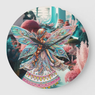 Ihre Welt der Magischen Wunder Große Wanduhr