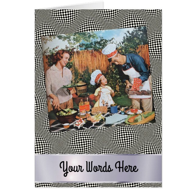 Ihre Worte über Op Art Happy Family Picnic (Vorne)