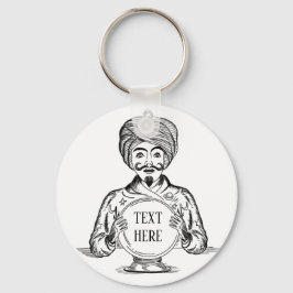 Ihre Zukunft "Text anpassen" Schlüsselanhänger