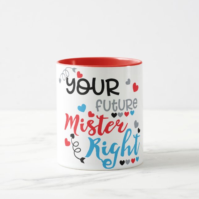 Ihre zukünftige Ministerin Richtige Tasse (Zentrum)
