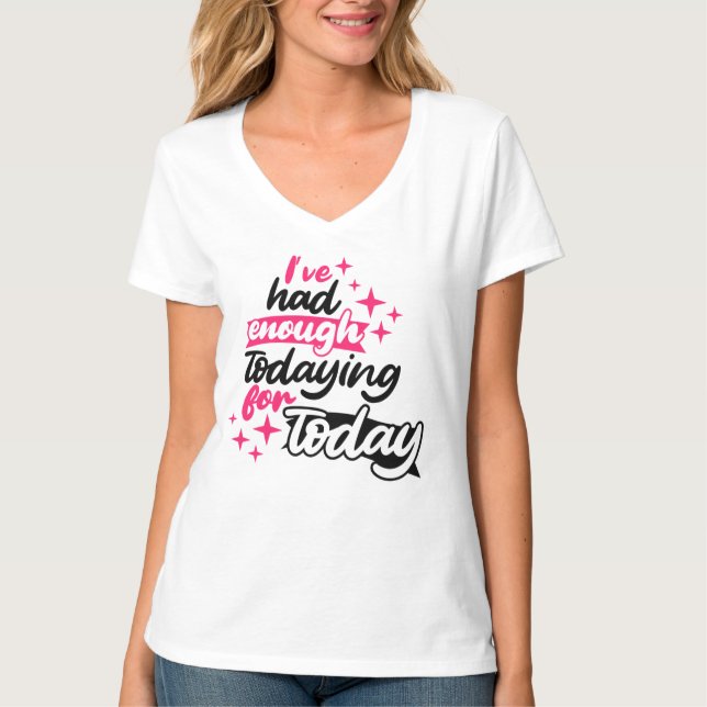 Ihren eigenen -V-Neck-T - Shirt behalten oder erst (Vorderseite)