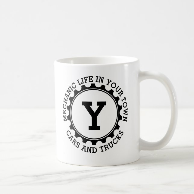Ihren ursprünglichen Namen oder eigenen Textmechan Kaffeetasse (Rechts)