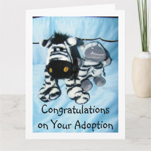 IHRER **ADOPTION** GRATULIEREN KARTE