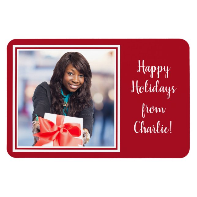 IHRER FOTO-Magnet Magnet (Horizontal)