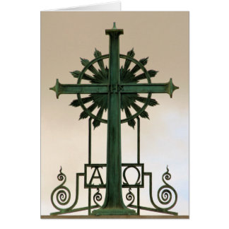 IHS Alpha Omega Card