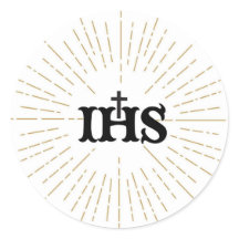IHS Christogram Stickers