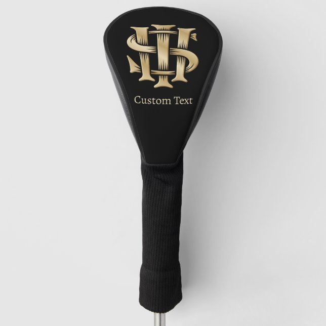 IHS Christogramm Golf Headcover (Vorderseite)