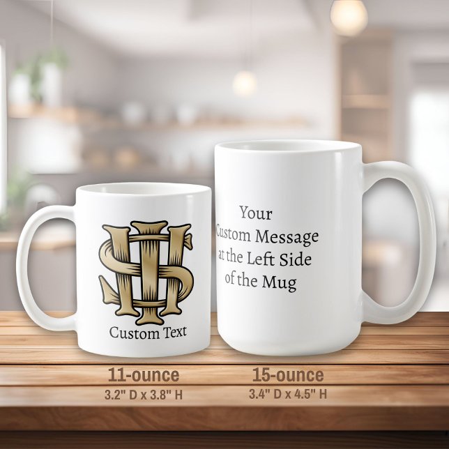 IHS Christogramm Kaffeetasse (Von Creator hochgeladen)