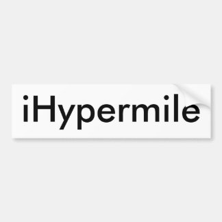 iHypermile Autoaufkleber