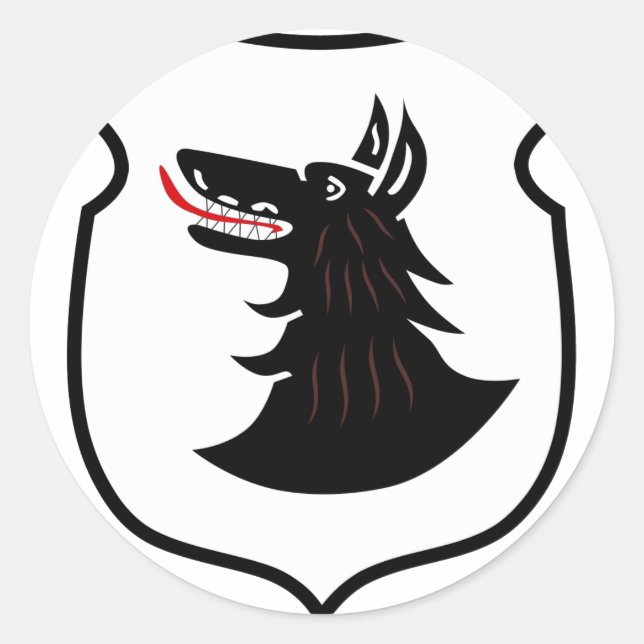 III Gruppe, JG 77 Runder Aufkleber (Vorderseite)