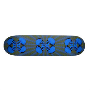 III Schmetterlings-Schädel Skateboard