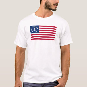 III% US-Flagge T-Shirt