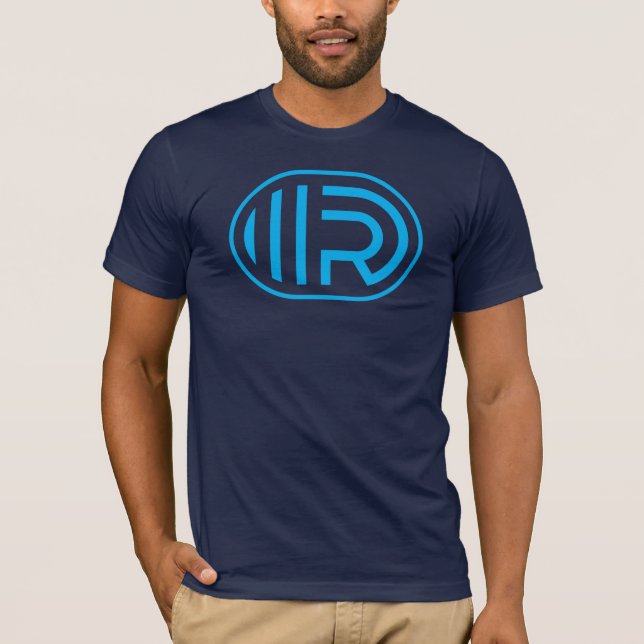 IIIRD Classic Oval (Light Blue Logo) T-Shirt (Vorderseite)