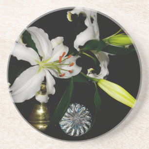 Iirsh Design - Messing- und Blumenkollektion Untersetzer