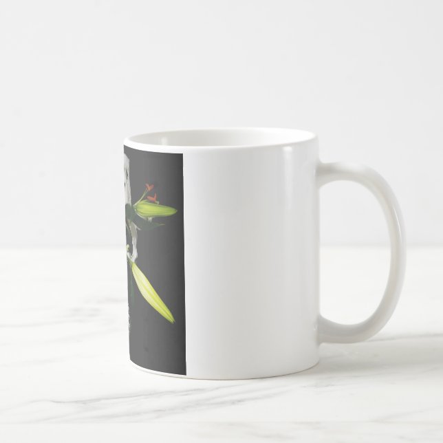 Iirsh Design - Sammlung von Messing und Blume Kaffeetasse (Rechts)