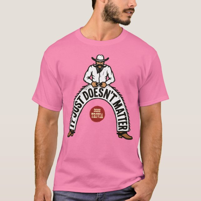 IJDM - Weißer Cowboy, er wird nie schmutzig T-Shirt (Vorderseite)