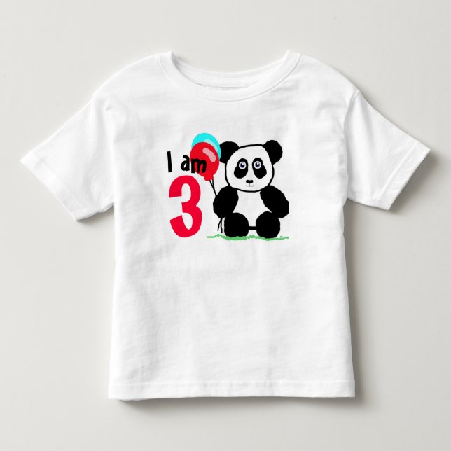 Ik ben 3 verjaardag kleinkind t-shirt (Vorderseite)