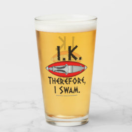 IK daher Swam Kayakers Glas