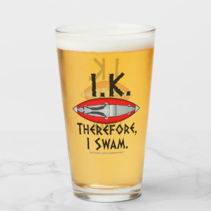 IK daher Swam Kayakers Glas