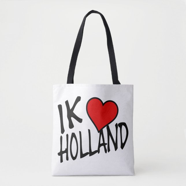 Ik Heart Holland bk auf der Website "wt stcnt" Tasche (Vorderseite)