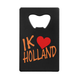 Ik Heart Holland oder auf bk bocnt Geldbeutel Flaschenöffner